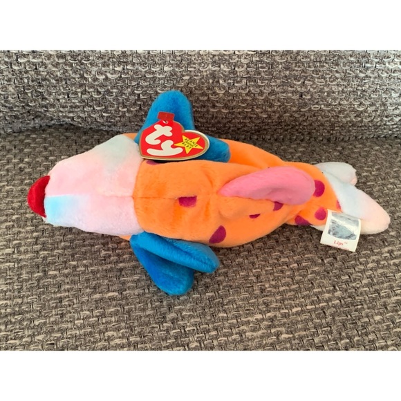 Retired TY 1999 Rare Beanie Babies “Lips”. - Picture 2 of 5